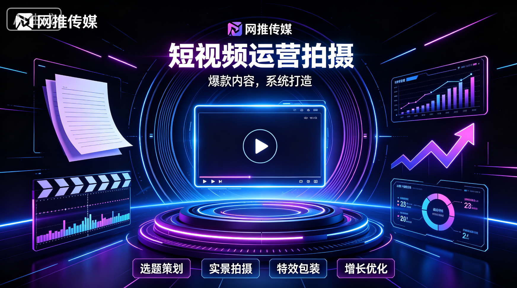 网推传媒短视频运营内容策划案例